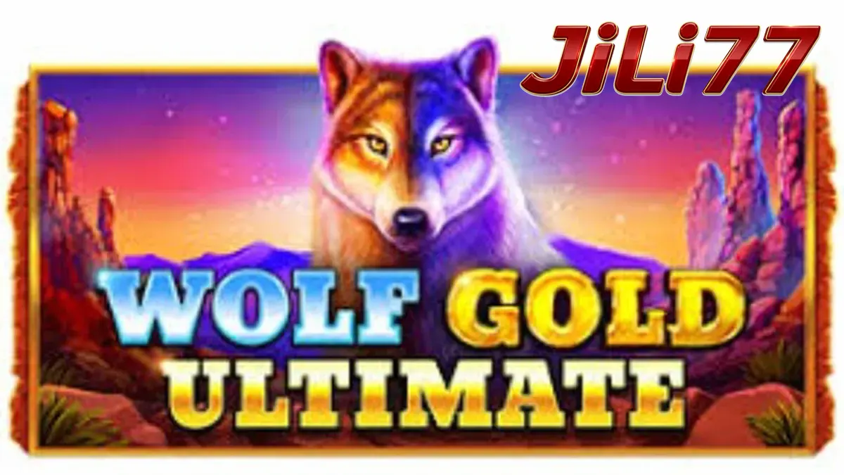 Isang visual na representasyon ng North American wilderness sa loob ng Wolf Gold Ultimate slot game.